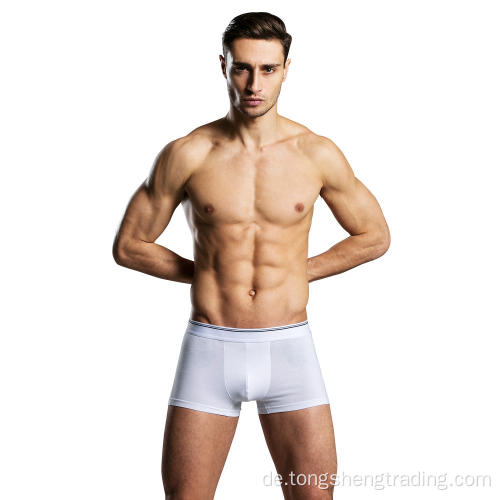 Grundlegende bunte Baumwoll-Männer-Boxer-Slips-Shorts-Unterwäsche